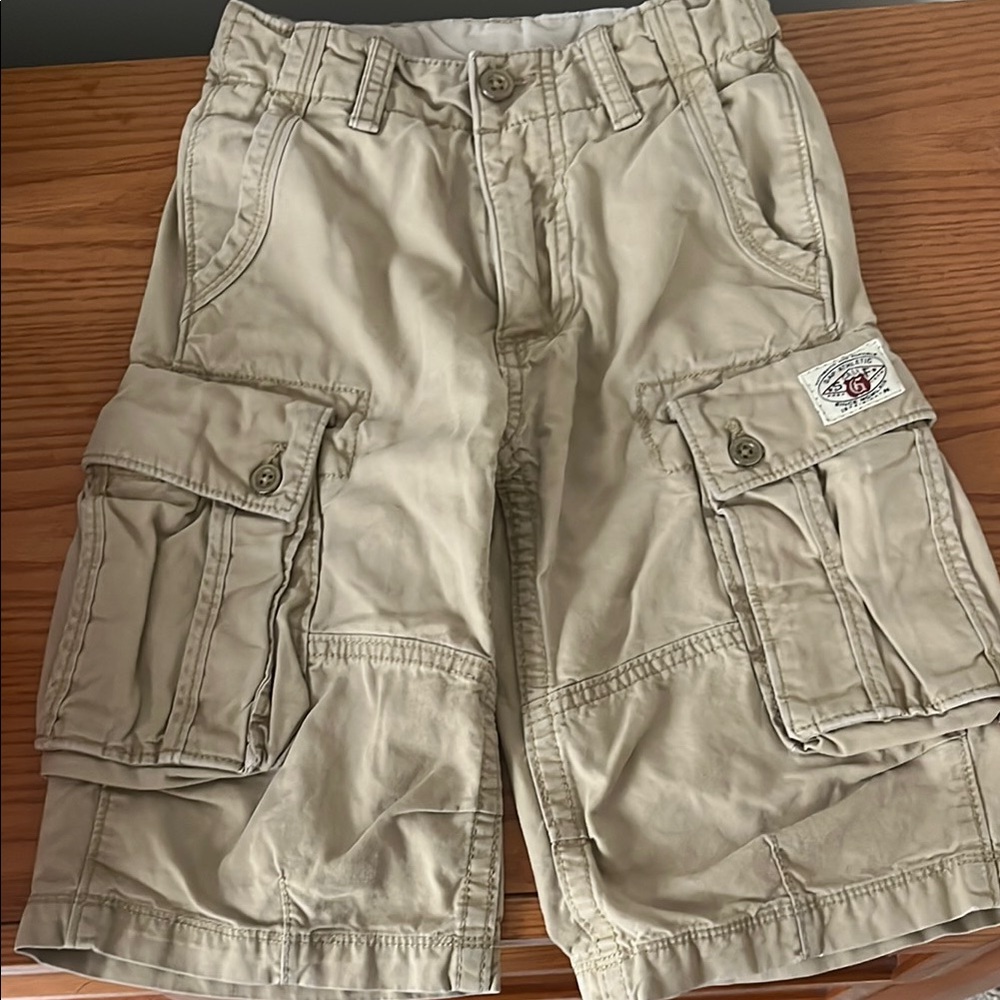 GAP Factory Tan Cargo Shorts Relaxed Fit